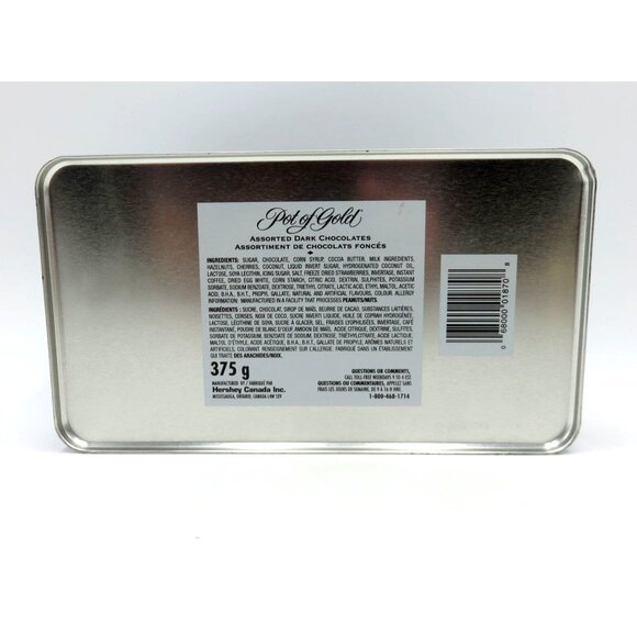 Hershey Canada Inc Pot Of Gold Chocolate Tin Box Victorian Family Design Vintage - Picture 5 of 10